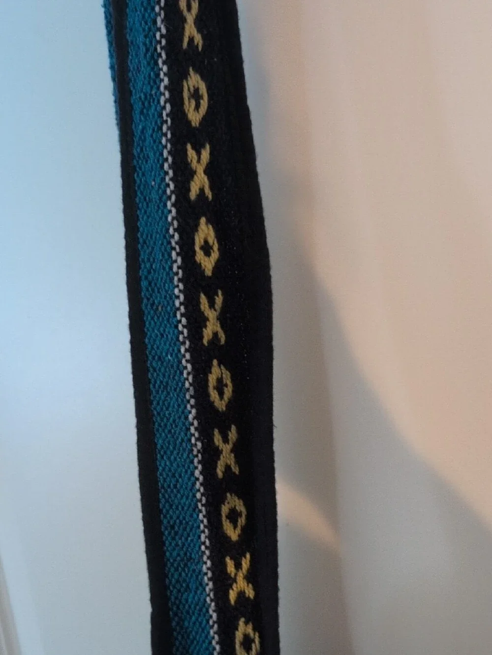 Handwoven Multicolor Stripe Crossbody Shoulder Bag